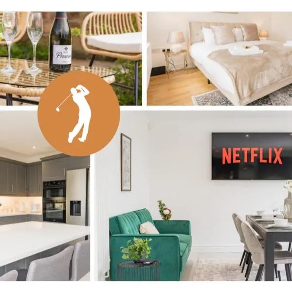 5 Bedroom Home Sleeps 10 Nr Royal Liverpool Golf, hotel u gradu 'Heswall'