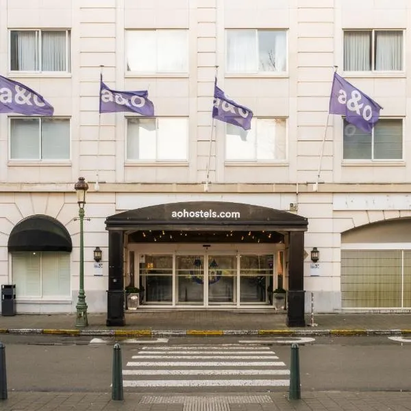 a&o Brussel Centrum، فندق في بروكسل