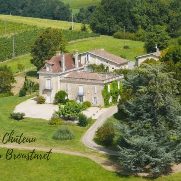 Château du Broustaret - Chambres d'hôtes en pleine nature - Avec cuisine - Proche Bordeaux, hotel di Rions