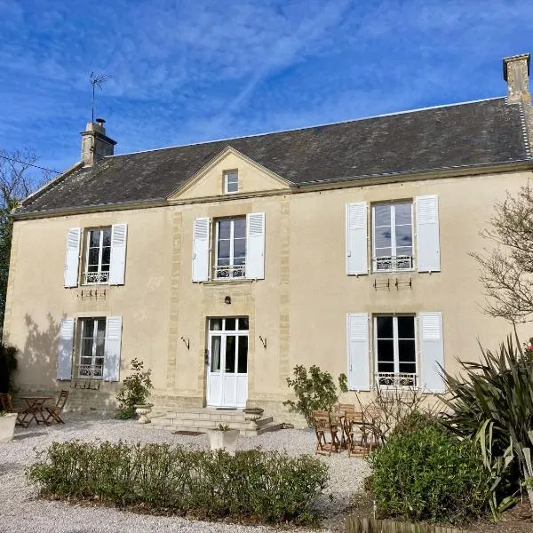 Les chambres d'Omaha Beach Etablissement avec deux chambres d'hôtes, petit-déjeuner compris fait-maison et produits locaux, hotel en Vierville-sur-Mer