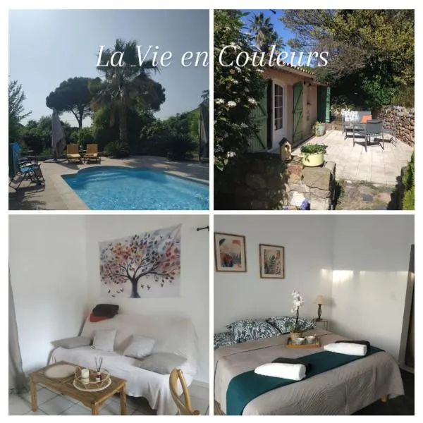 La Vie en Couleurs Chambre d'hôtes, gîte, viešbutis mieste Pugė prie Aržano