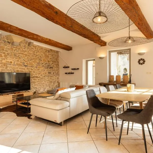 Duplex Jardin Privé et Vue sur le Vieux-Lyon, hotel en Lyon