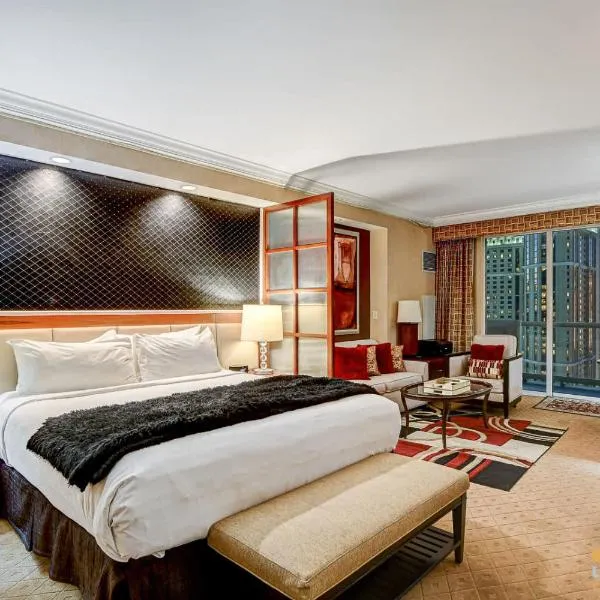 MGM Signature-22-615 Strip View Balcony Studio, hotel sa Las Vegas