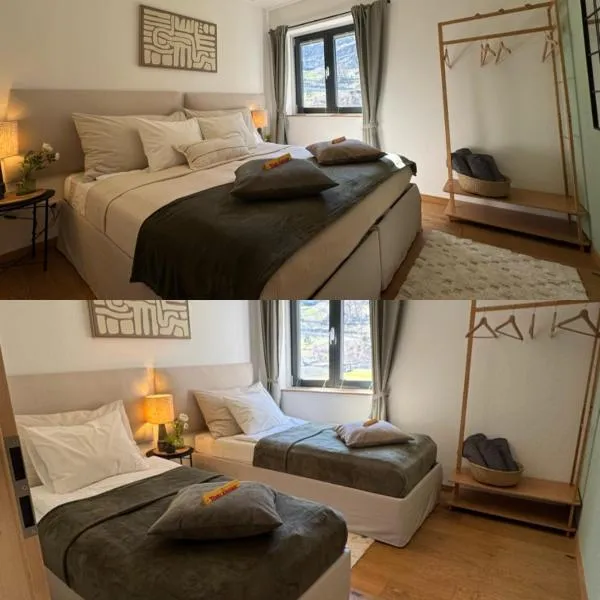 Casita3922, Tor zu Zermatt, Saas-Fee und Visp, Work and Chill Apartement - Nähe Lonza, Free Parking, hotel em Stalden