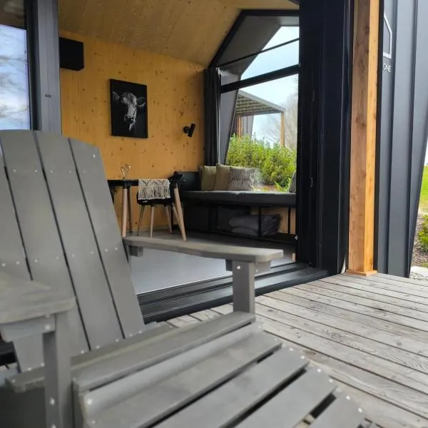 Tiny House 1 im schönen Allgäu mit großem Garten, Naturnah, khách sạn ở Bad Wurzach