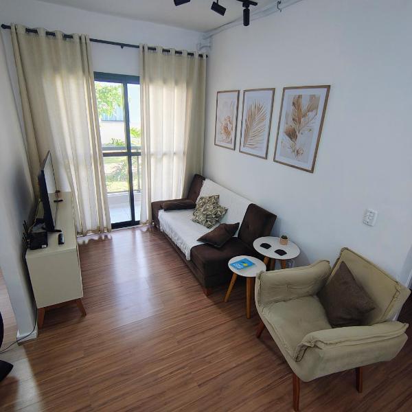 Apartamento no Recreio perto da Praia, 2 quartos com ar condicionado, Wi-Fi e varanda