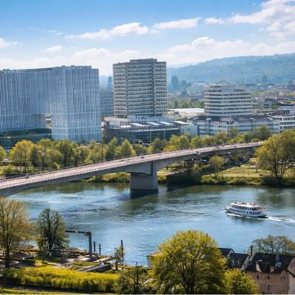 Moselblick Residence l Panorama Sky Balkon, khách sạn ở Koblenz