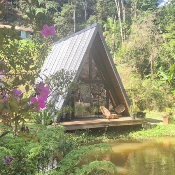Chalé Suíço com Jacuzzi, hotell i Marechal Floriano