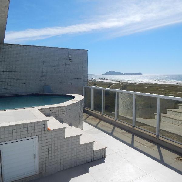 Cobertura Cinematográfica com Piscina vista mar