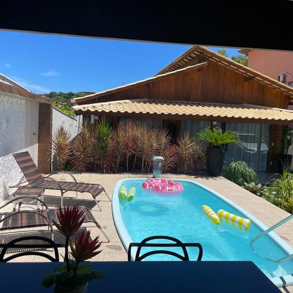 Casa de Madeira em Guarapari, Meaipe com piscina privativa e Área Gourmet - Foto 5
