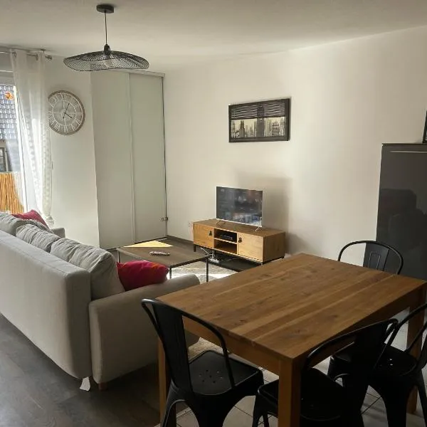 L appart - à 10 min de Colmar - parking et garage gratuit - ascenseur & clim, hotel sa Sainte-Croix-en-Plaine