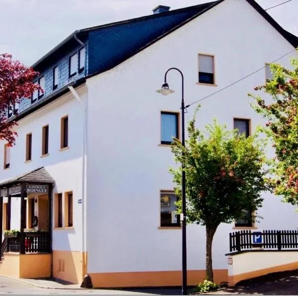 Gasthaus Bidinger, hotel em Schoden