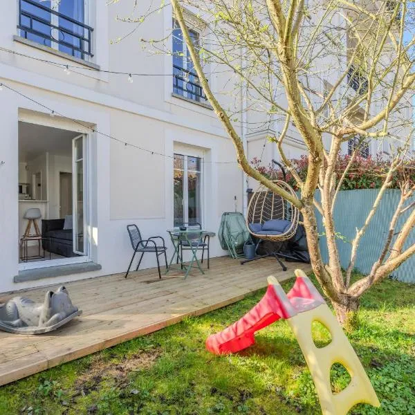 Appartement, jardin et parking à 5 min de Disney, hotel in Magny-le-Hongre