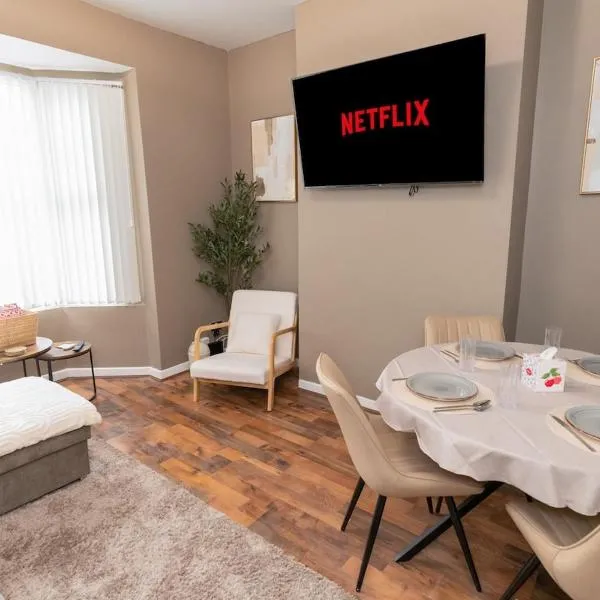 Premium flat Sleeps 4 Free parking, hotell sihtkohas Birmingham