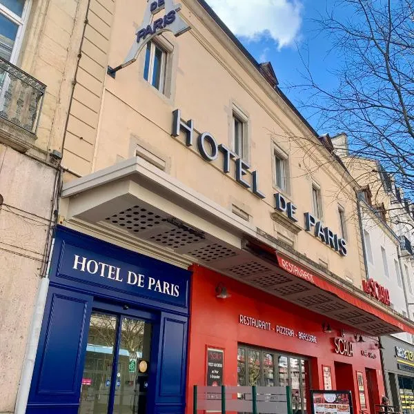 Dijon में, होटल Hôtel de Paris - Dijon Centre Gare