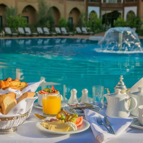 Hotel Riad Ennakhil & SPA, готель у місті Douar Caïd Bou Jilali
