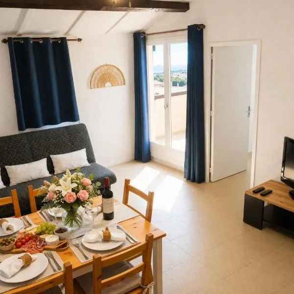 Le Sun Piscine Tennis parking Vue mer wi-fi climatisation, מלון בפלורי