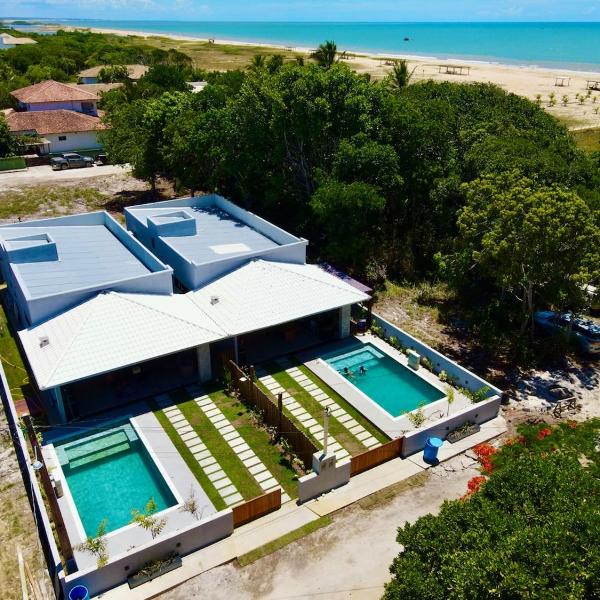 casa Maya Guaratiba - Piscina e Vista para o Mar