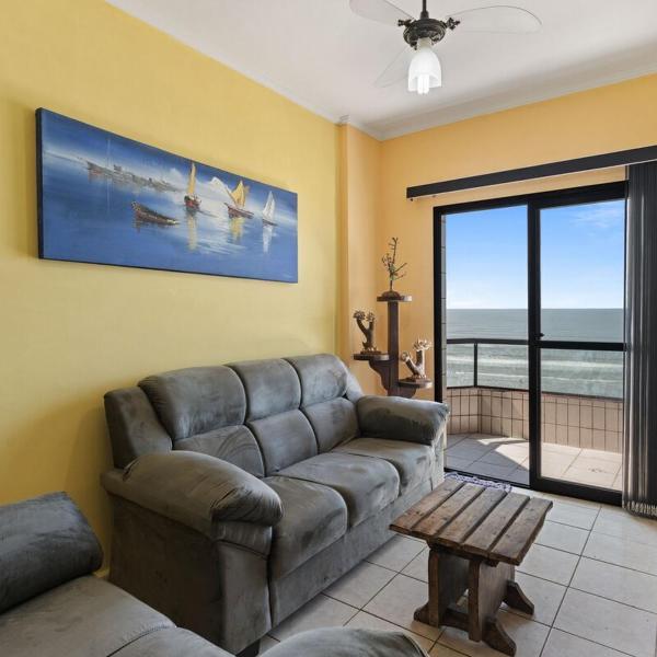 Confortável Apartamento frente a praia Mongaguá