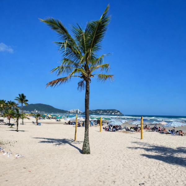Apartamento completo a 100m da praia da Enseada - Guarujá