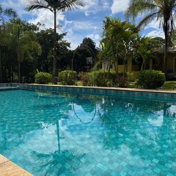 Chácara piscina com sistema de aquecimento - Foto 4