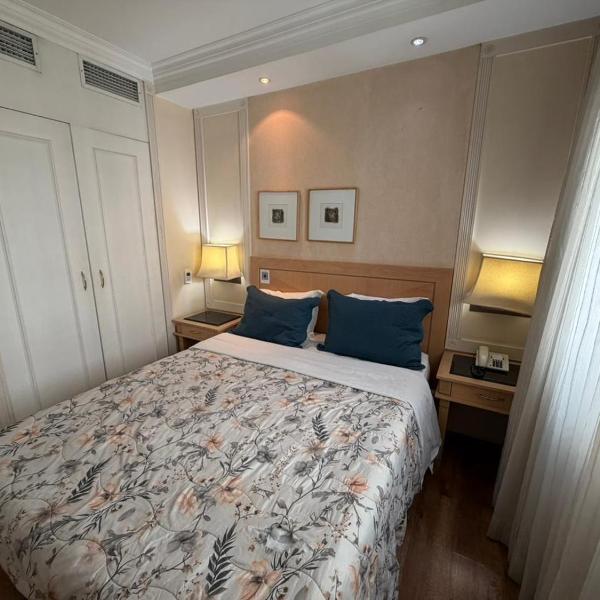 Hotel Univer Pamplona Paulista Jardins cozinha garagem ótima localização 2105