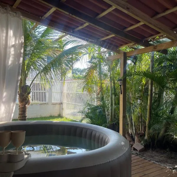 Florianópolis में, होटल Kit luxo com spa aquecido