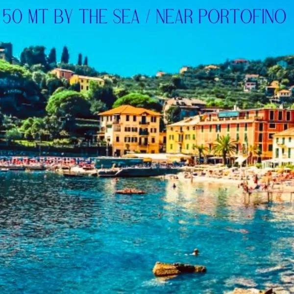 ELEGANT HOUSE BY THE SEA RAPALLO - 50 meters from the beach ,near Portofino, hotel en Rapallo