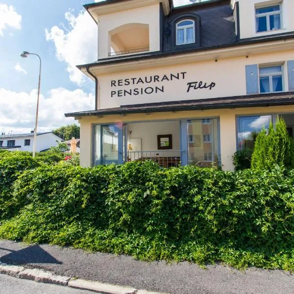 Pension a restaurace Filip II, hotelli kohteessa Planá