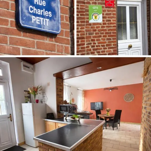 Studio Bienvenue du côté de chez nous avec jardin privatif, khách sạn ở Wignehies