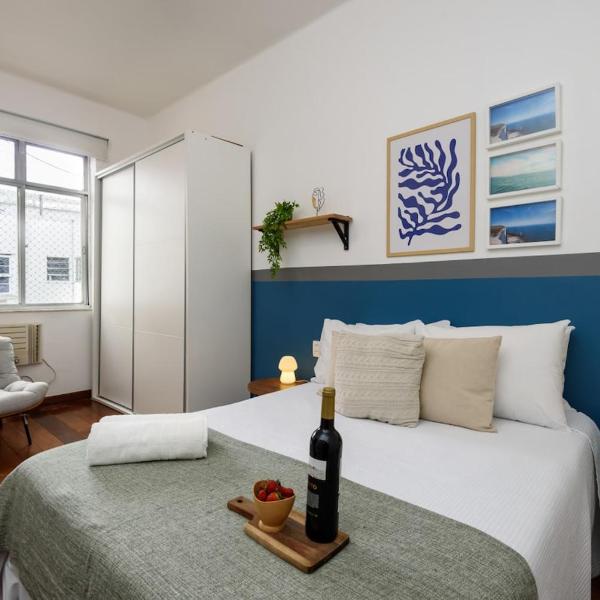 Apartamento charmoso com varanda