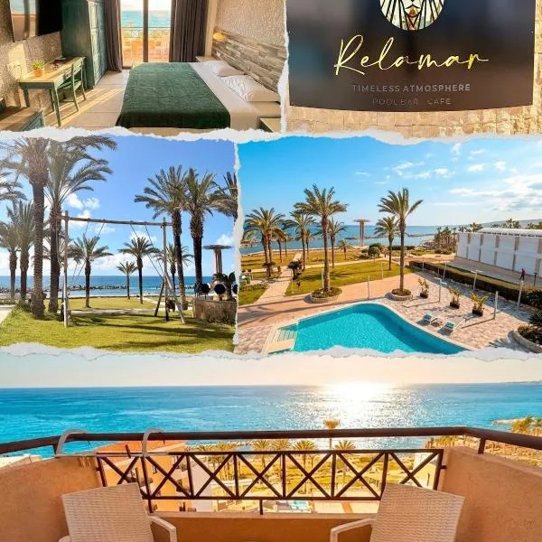 Traumhaftes Studio mit Meerblick & Pool, hotel em Klorakas