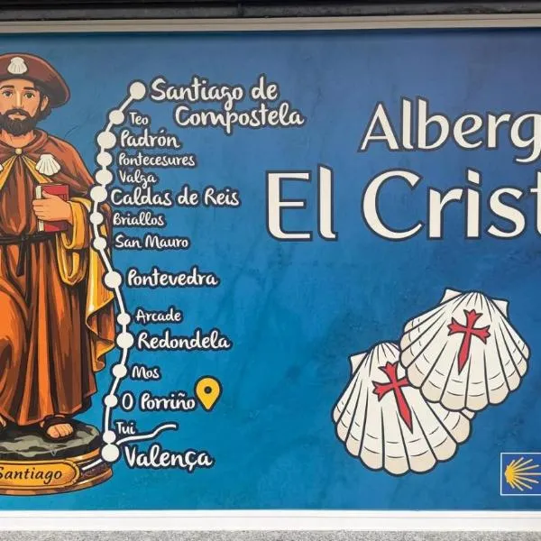 Albergue el cristo, hotelli kohteessa Porriño