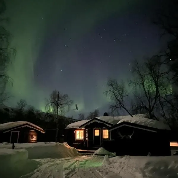 Koselig hytte, hotel en Skillemo