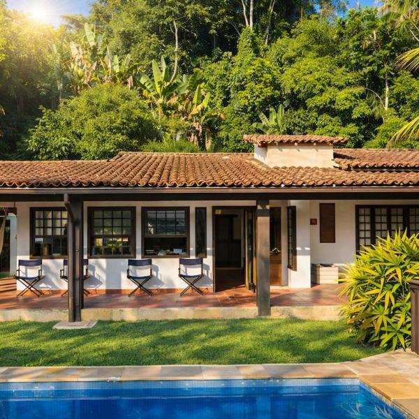 Vista Mar em Angra Casa Com Piscina Pet Friendly