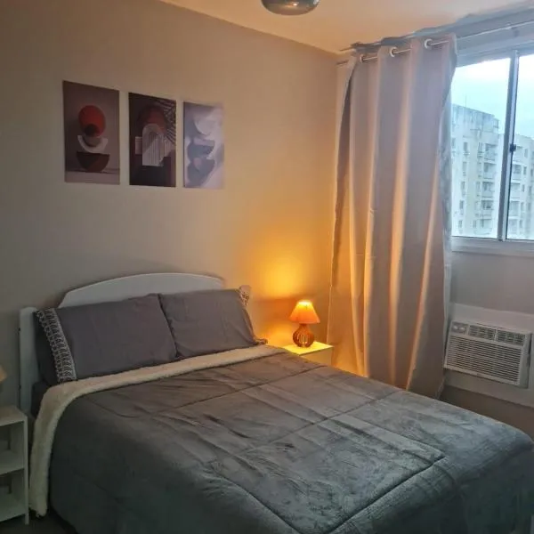 Apto Completo com Wi-Fi e Vaga em Nova Iguaçu Conforto Total, hotell i Nova Iguaçu