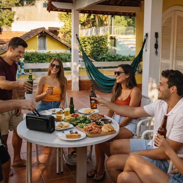Casa em Itaipava até 10 Pessoas, Piscina, Lareira e Pets - Foto 5