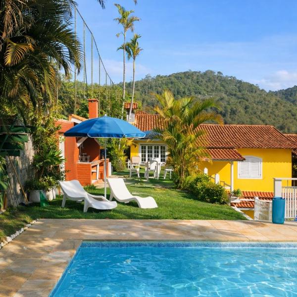 Casa em Itaipava até 10 Pessoas, Piscina, Lareira e Pets