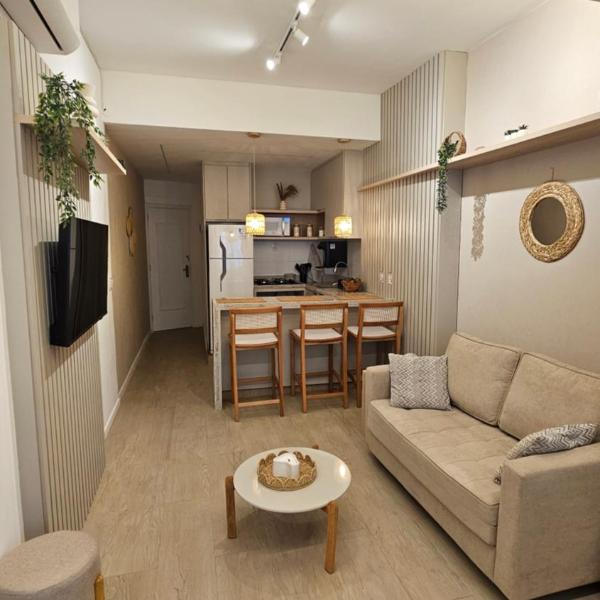 Apartamento novo a passos da praia Copacabana