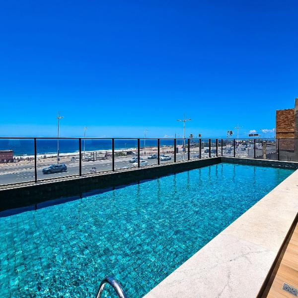 Studio Pituba frente ao mar, localização perfeita. - Foto 4