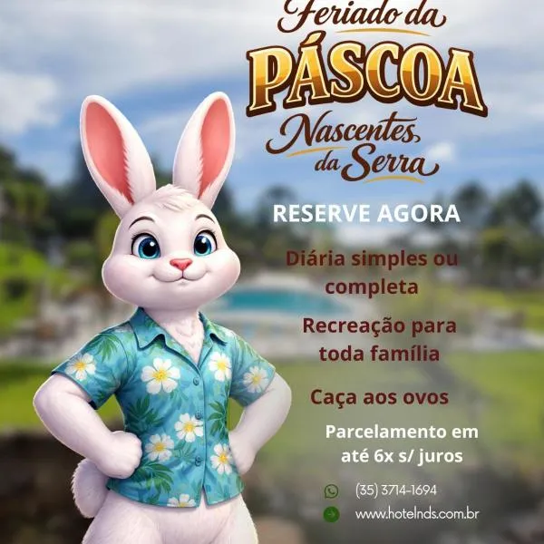 Hotel Nascentes da Serra, hotel sa Poços de Caldas