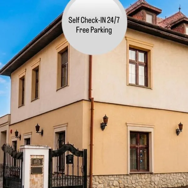 IRIS BOUTIQUE 4star - Vila Turistica - Centru Vatra Dornei - SELF CHECK-IN, hotel Dornavátrán