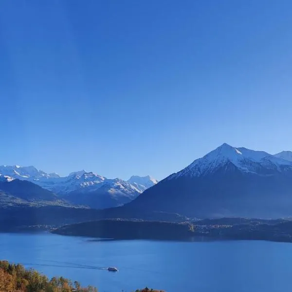 Panorama Ferienwohnung Luegisland, hotel din Oberhofen am Thunersee