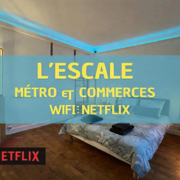 L'Escale, hotelli kohteessa Rennes