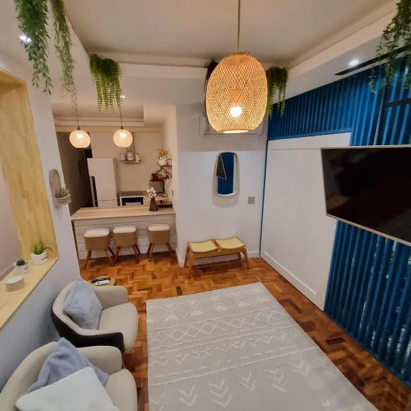 Apartamento decorado na melhor localização de Copacabana