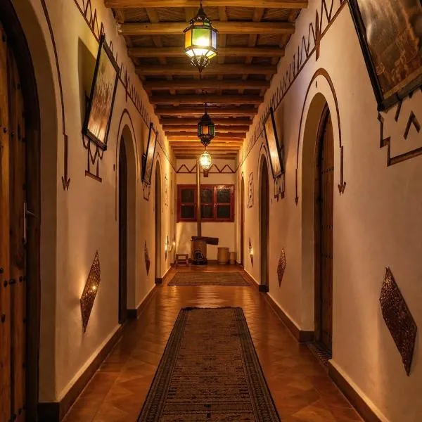 Auberge des peupliers Café Restaurant, hotel in Akhendachou nʼAït Ouffi