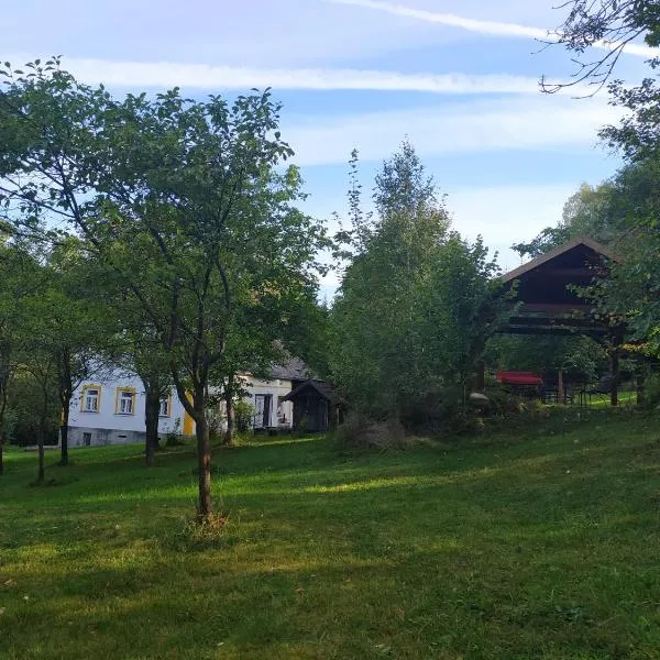 Chalupa na samotě u lesa, Hleďsebe, hotelli kohteessa Bělá nad Radbuzou