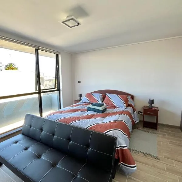 DEPARTAMENTO STUDIO CONCEPCION CENTRO 2 A 3 Personas Con Estacionamiento, ξενοδοχείο σε Concepción