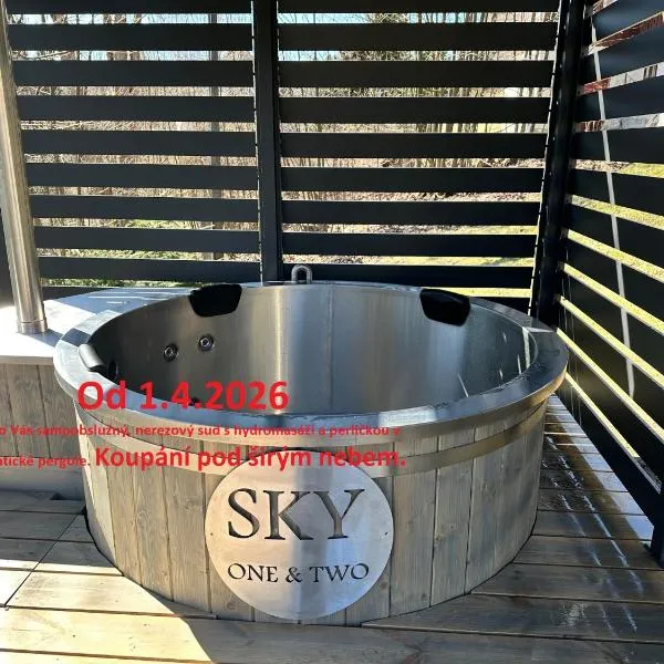 SKY one & two、Smržovkaのホテル