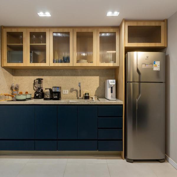 Loft 5- Apartamento Duplex com Varanda, lavanderia, espaço de trabalho- Até 4 pessoas - Foto 4